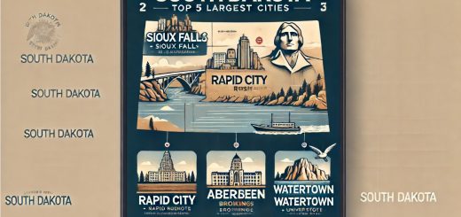 Top 5 Largest Cities in South Dakota